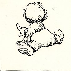 Dulieu, Jean - 1 Original preliminary drawing - Paulus de Boskabouter - Pieter  (jaren 1970) Comic Art
