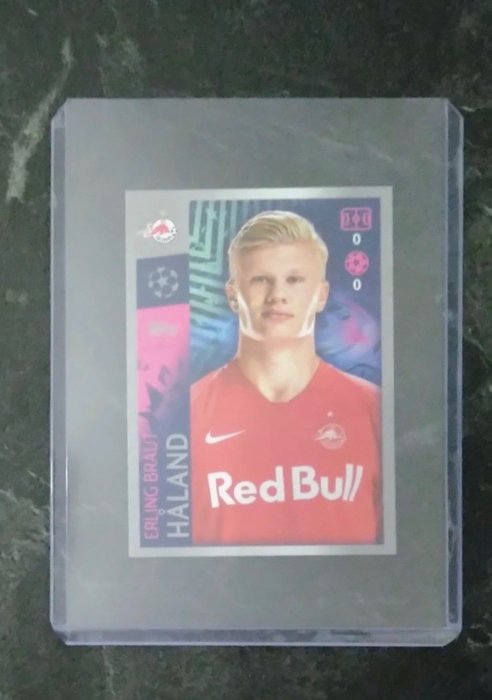 2019/20 - Topps - UCL Stickers - Erling Haaland - #419 Rookie - 1 Card