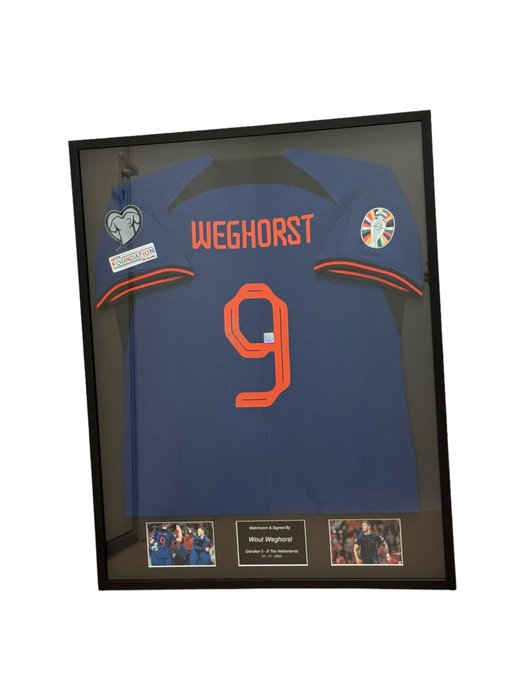 Nederland - VM i fodbold - Wout Weghorst - Basketballtrøje