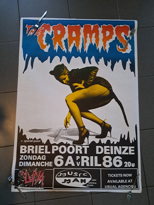 The Cramps - Poster - 1986