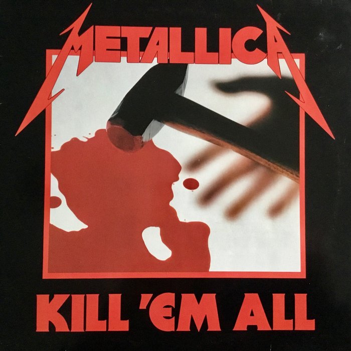 Metallica - Kill ‘Em All - LP-album (enkeltstående emne) - 1983