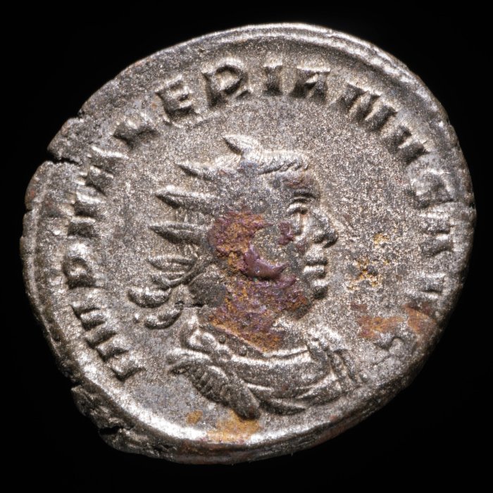 Rooman imperiumi. Valerian I (253-260). Silvered Antoninianus Roma - FELICITAS AVGG  (Ei pohjahintaa)