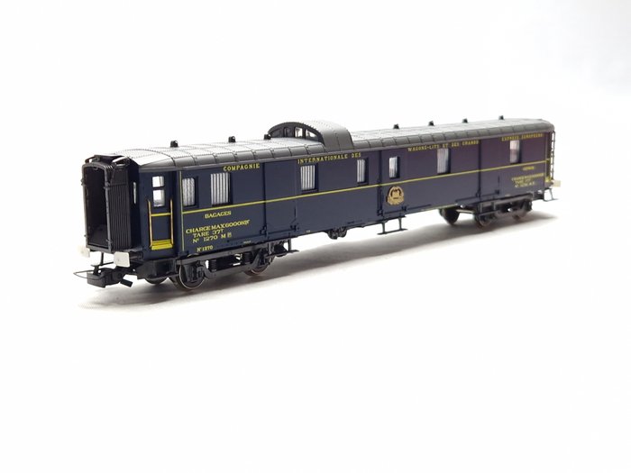 Rivarossi H0 - 2578 - Vagón de tren de pasajeros a escala (1) - Carrito de equipaje - C.I.W.L.