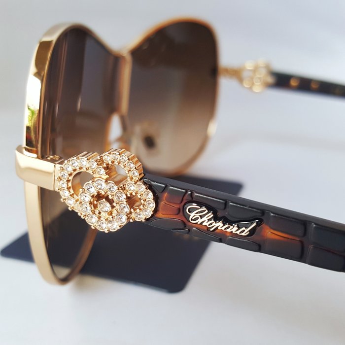 Chopard - Gold - Crystal Edition - New - Γυαλιά ηλίου
