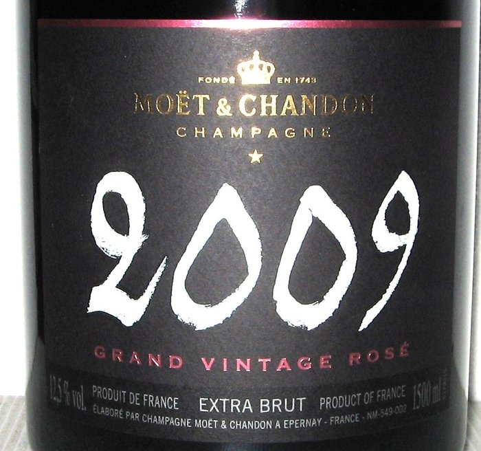 2009 Moët & Chandon, Moët & Chandon Rosé Grand Vintage - 香槟地 Brut - 1 马格南瓶 (1.5L)