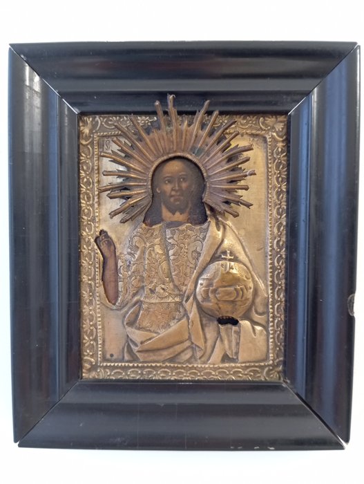 Icon - Christ Pantocrator - Wood [No Reserve Price]