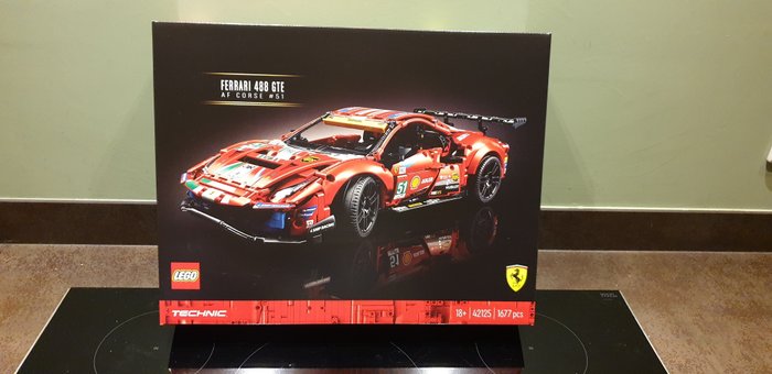 LEGO - 技术 - 42125 - Ferrari 488 GTE “AF Corse #51” - 2020年及之后