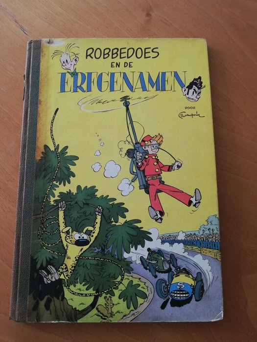 Robbedoes - Robbedoes en de erfgenamen - 1 Album - Erstausgabe - 1952