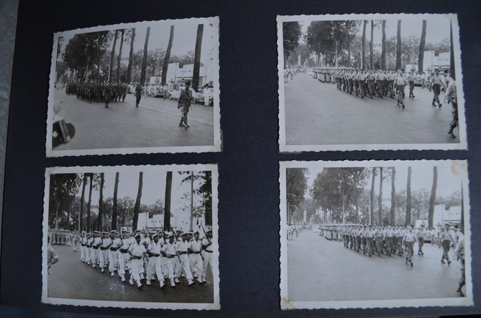 Leger/Infanterie - Fotoalbum - Album de photo d'un soldat en Indochine - 1950