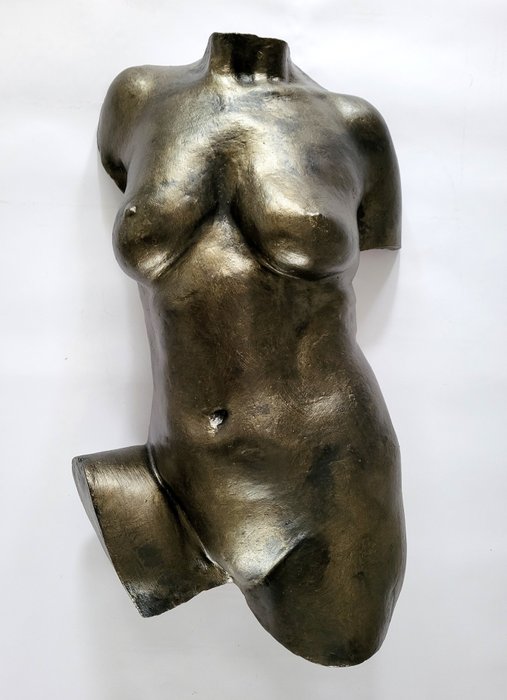 François de Vos (1955-2019) - Authentieke vrouwelijke buste / borstbeeld Ingrid