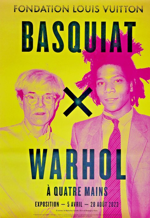 louis vuitton - Jean-Michel Basquiat/ Andy Warhol - Fondation Louis Vuitton 2023