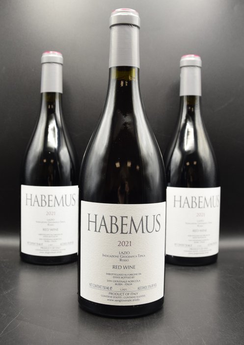 2021 Habemus, Etichetta Bianca - Lazio IGT - 3 Flaschen (0,75 l)