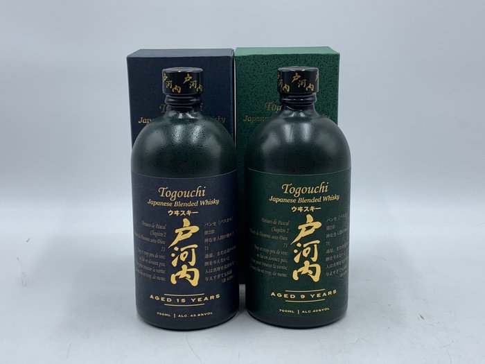 Togouchi - 15yo & 9yo  - 700 ml - 2 flaskor
