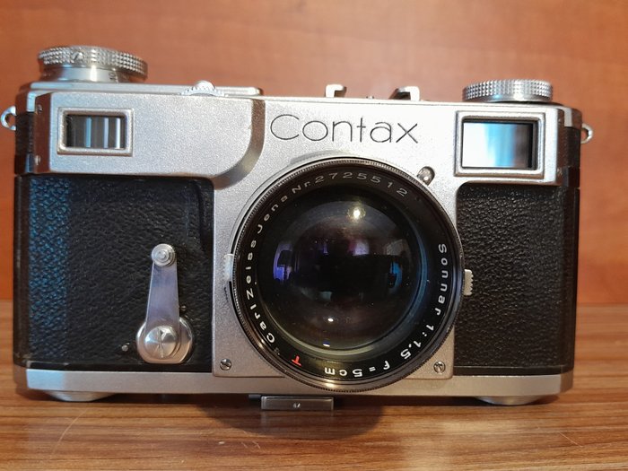 Zeiss Ikon Contax ll + Carl Zeiss Jena T 1,5/5cm | Rangefinder søgerkamera