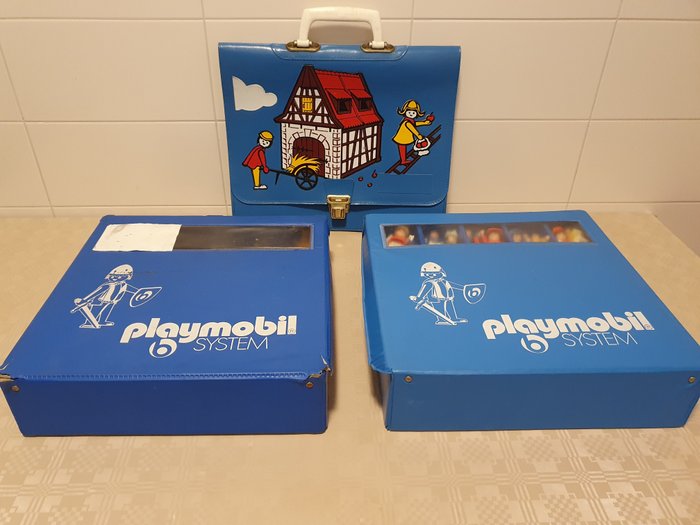 Playmobil - Playmobil Koffers etc. met inhoud - 1970-1980 - Deutschland