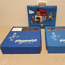 Playmobil – Playmobil Koffers etc. met inhoud – 1970-1980 – Duitsland