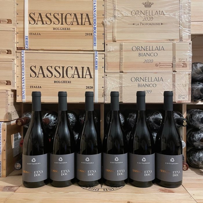 2022 Cottanera, Etna Rosso DOC - Sicily DOC - 6 Bottles (0.75L)