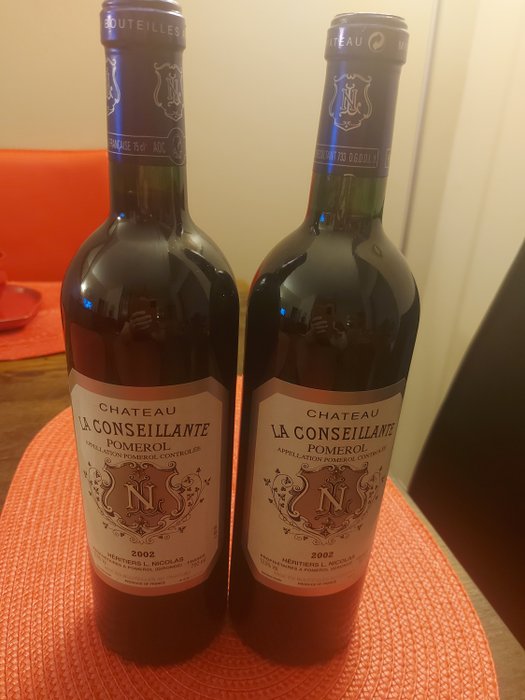 2002 Chateau La Conseillante - Pomerol - 2 Bottiglie (0,75 L)