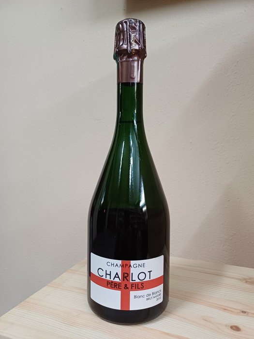 2010 Charlot Perè & Fils, Blanc de Blancs Millesimé - 香檳 Brut Nature - 1 Bottle (0.75L)