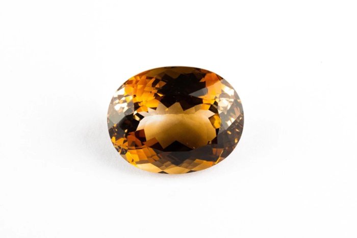 棕色, 橙色, 黄色 黄宝石  - 23.85 ct - 国际宝石研究院（IGI）
