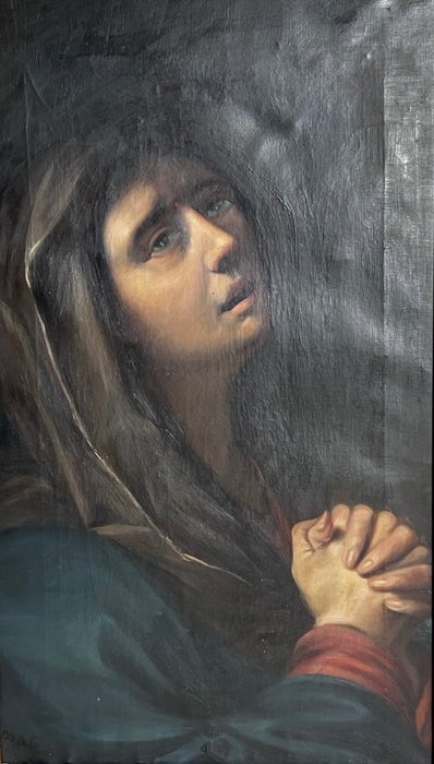 Scuola Italiana (XVIII-XIX) - Madonna in estasi