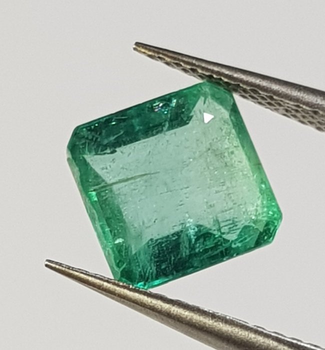 1 pcs Green Emerald - 2.89 ct