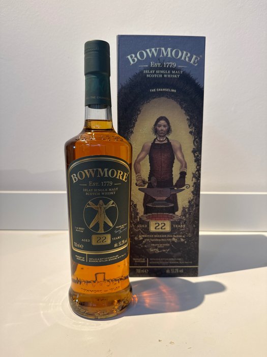 Bowmore 22 years old - The Changeling - Original bottling  - 700 ml