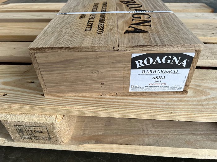 2018 Roagna, Asili Vecchie Viti - Barbaresco - 3 Flaskor (0,75L)