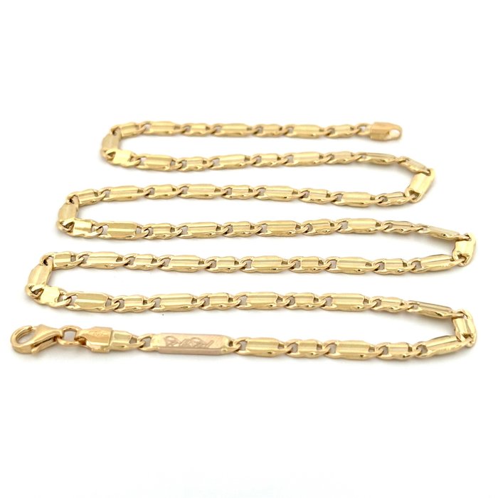 Collana “Raika” - 20.10 gr - 50 cm - 18 Kt - Collar - 18 quilates Oro amarillo 