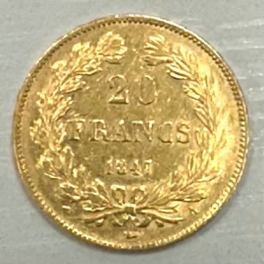 20 Francs  1847-A, Paris