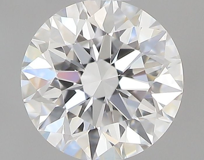Diamant - 0.40 ct - Brilliant, Rund - D (farveløs) - VVS1, *3EX*