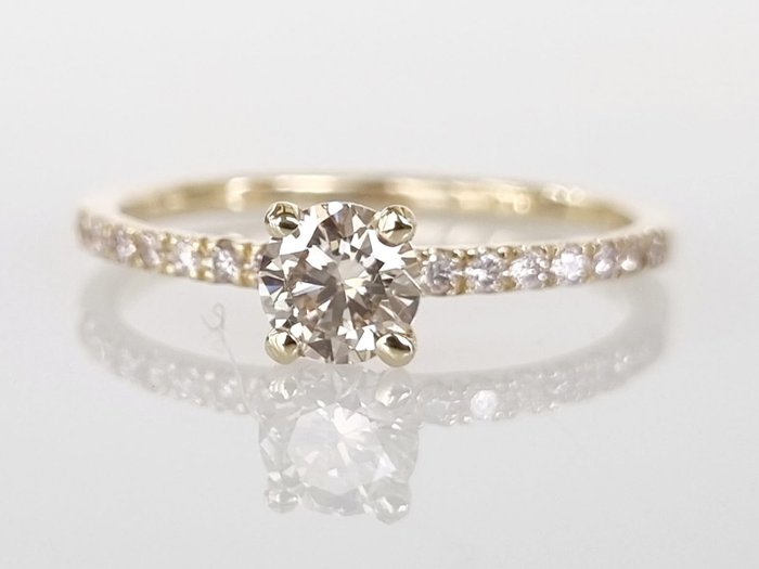 订婚戒指 钻石  (天然)