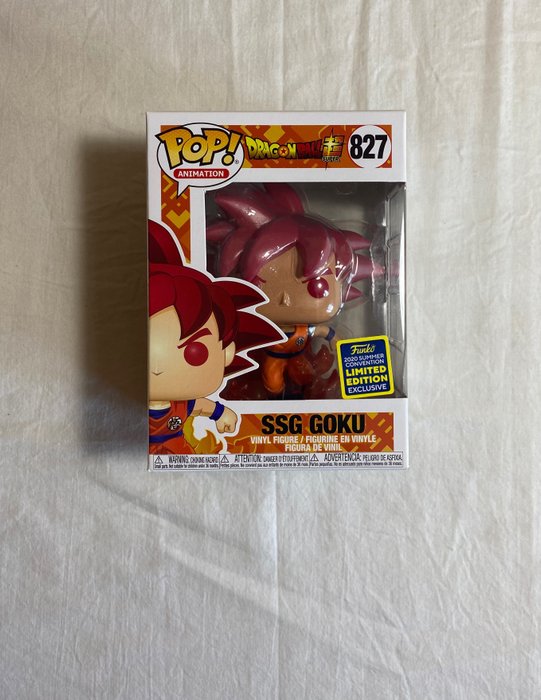 Funko Pop!  - Doll - #827 Goku SSG limited edition