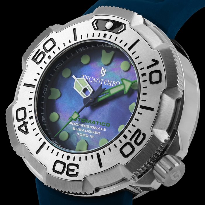 Tecnotempo® - Automatic Diver's 1000M "Madreperla" - Limited Edition - Ohne Mindestpreis - TT.1000.MP - Herren - 2011-heute