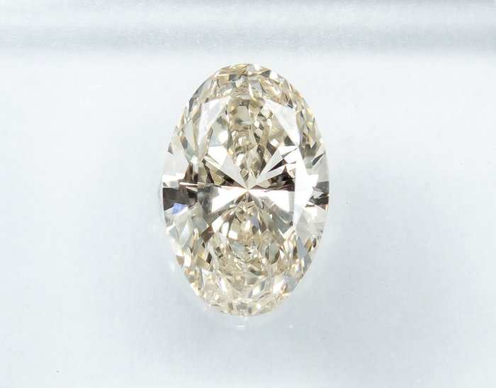 Diamant - 0.90 ct - Oval - J - SI1