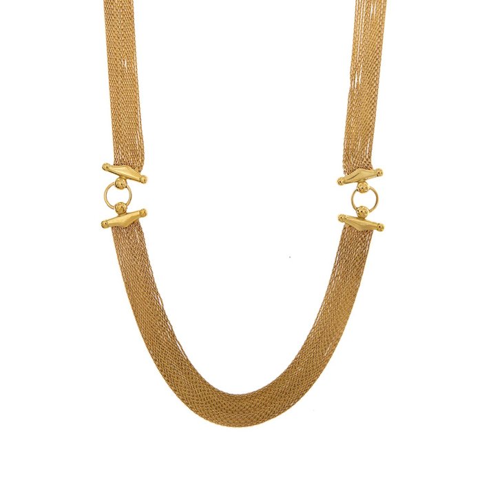 D'orica - Statement necklace Yellow gold 