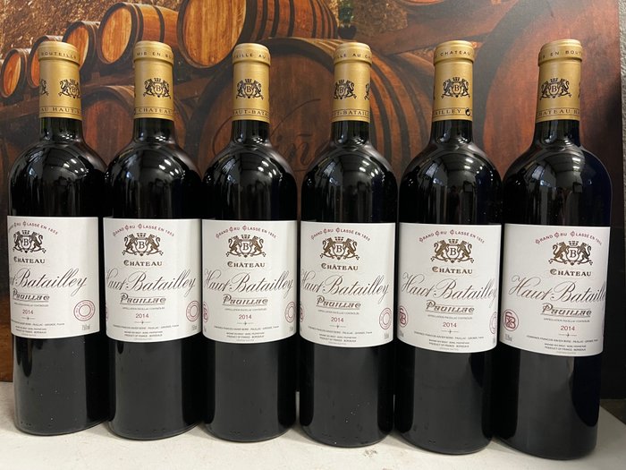 2014 Chateau Haut Batailley - Pauillac Grand Cru Classé - 6 Botellas (0,75 L)