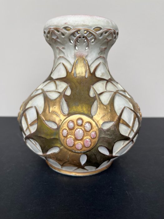 Amphora, Paul Dachsel - Vase -  Tidsel vase  - Keramik
