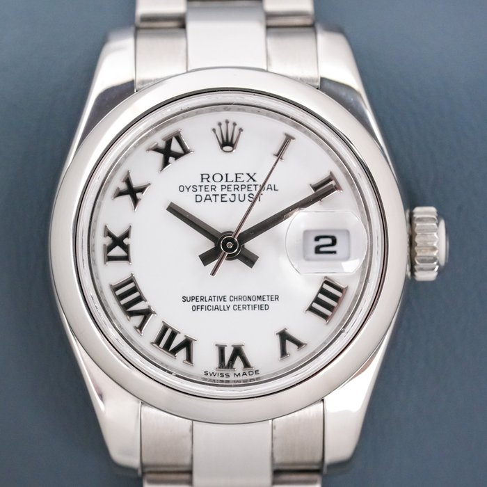 Rolex - “NO RESERVE PRICE” Lady-Datejust - Zonder Minimumprijs - 179160 - Dames - 2000-2010