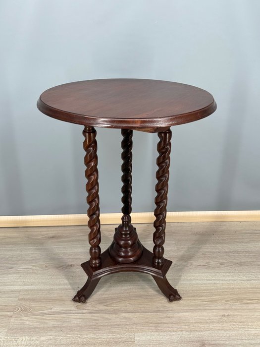 Houten bijzettafel wijntafel - Side table - Wood