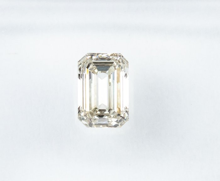 Diamant - 0.51 ct - Smarald - J - SI1
