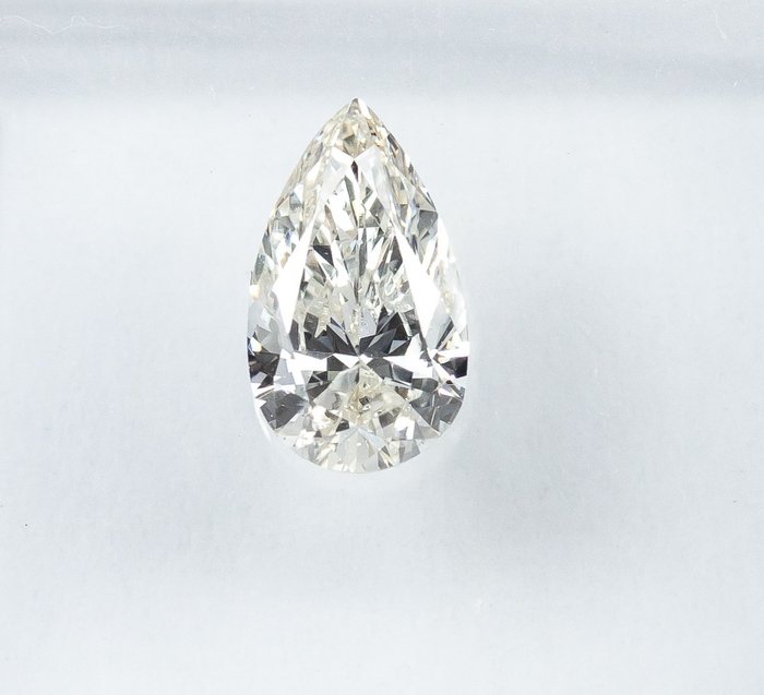 Diamant - 0.51 ct - Päron - G - I1