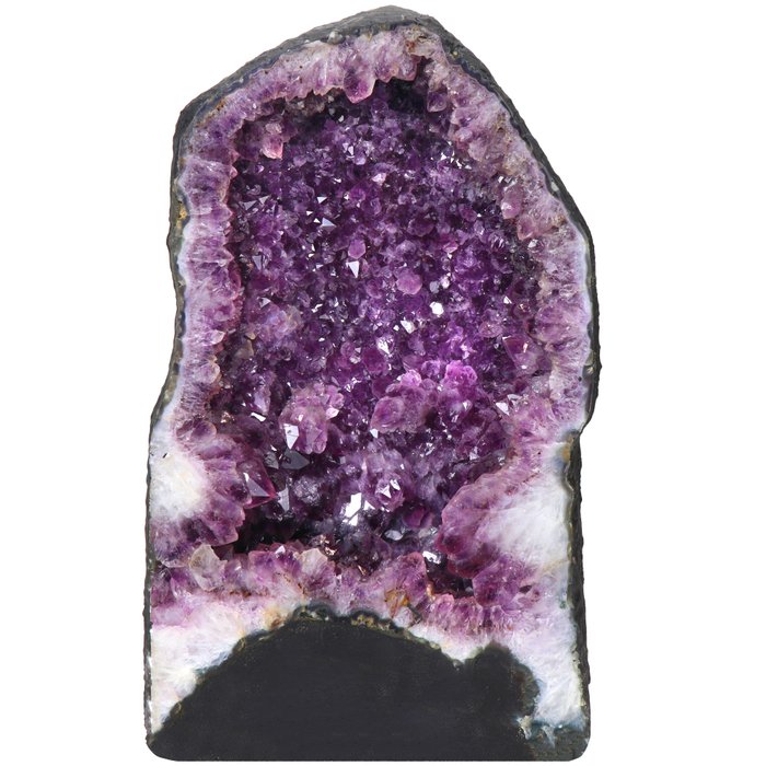 AA 品質 - 'Vivid' 紫水晶 - 46x25x25 cm - 晶洞- 29 kg