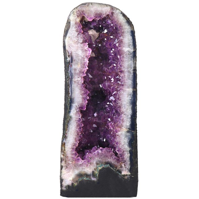 AA 品質 - 'Vivid' 紫水晶 - 46x17x20 cm - 晶洞- 18 kg