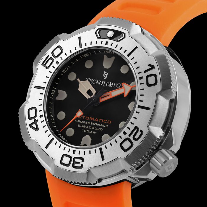 Tecnotempo®  - Automatic Diver's 1000M  - Limited Edition - TT.1000.OR - Bărbați - 2011-prezent