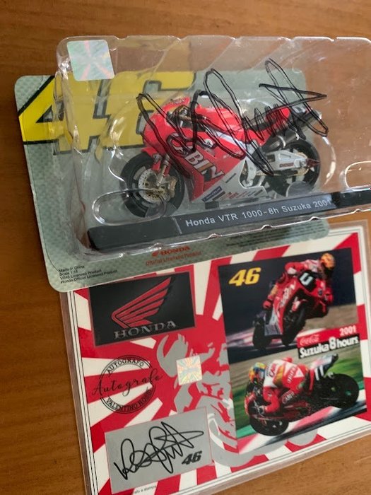 Valentino Rossi - Modellmotorrad im Maßstab 1:18 