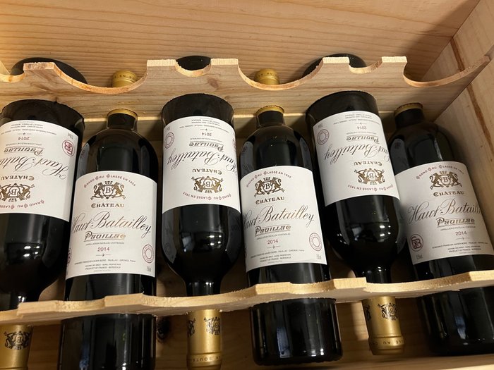 2014 Chateau Haut Batailley - Pauillac 1er Grand Cru Classé - 6 Bottles (0.75L)