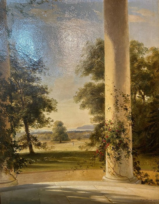 James Baker Pyne (1800-1869) - View from the house