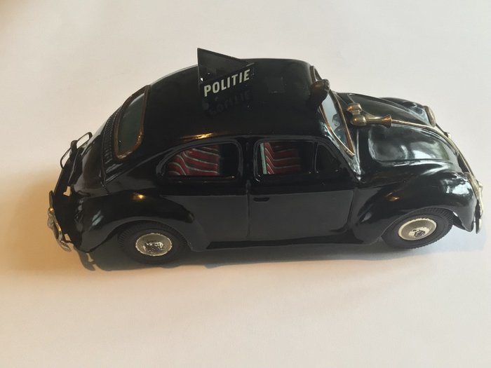 萬代  - 鐵皮玩具 Volkswagen kever politie auto - 1950-1960 - 日本
