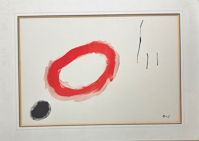 Joan Miro  (d'après) (1893 - 1983) - L'anneau